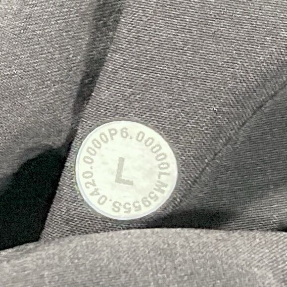 Lululemon Jogger Mens Size Large Black City Sweat Athletic Drawstring Pants - Picture 14 of 14